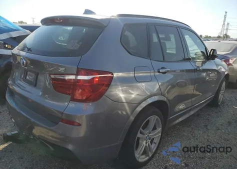 2012 BMW X3 xDrive35I z USA, uszkodzony, nr VIN 5UXWX7C58CL735722